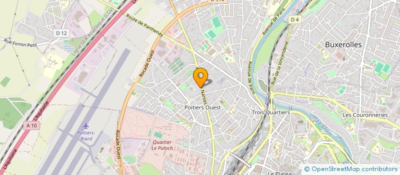 localisation de l'entreprise MADAME MARIE LYSE GUIBERT  POITIERS