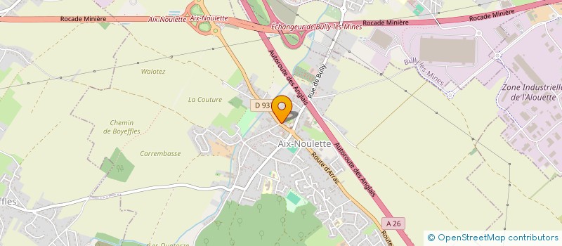 localisation de l'entreprise MADAME MARIE MACHICOANE  AIX-NOULETTE