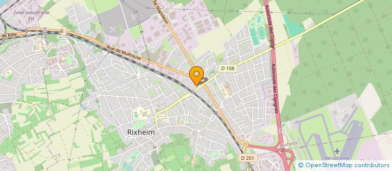 localisation de l'entreprise MADAME MARIE MACRI  RIXHEIM