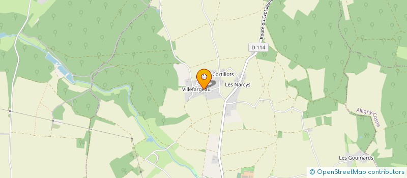 localisation de l'entreprise MADAME MARIE MADELEINE ARGENTIN à COSNE-COURS-SUR-LOIRE
