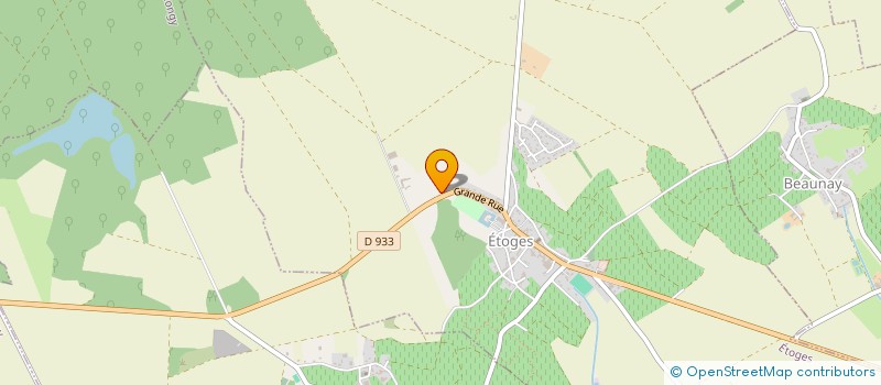 localisation de l'entreprise MADAME MARIE-MADELEINE BERGERE  BAYE