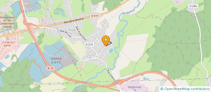 localisation de l'entreprise MADAME MARIE-MADELEINE BOUGAUD  LYOFFANS