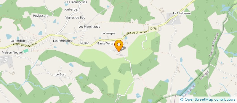 localisation de l'entreprise MADAME MARIE-MADELEINE CORNUT  JUMILHAC-LE-GRAND