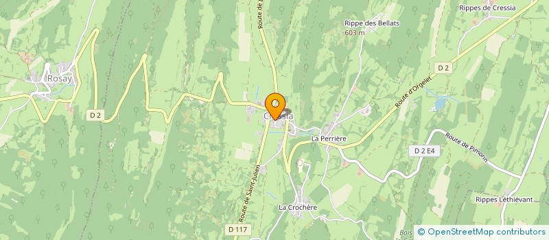 localisation de l'entreprise MADAME MARIE-MADELEINE DELMOTTE  CHAVERIA