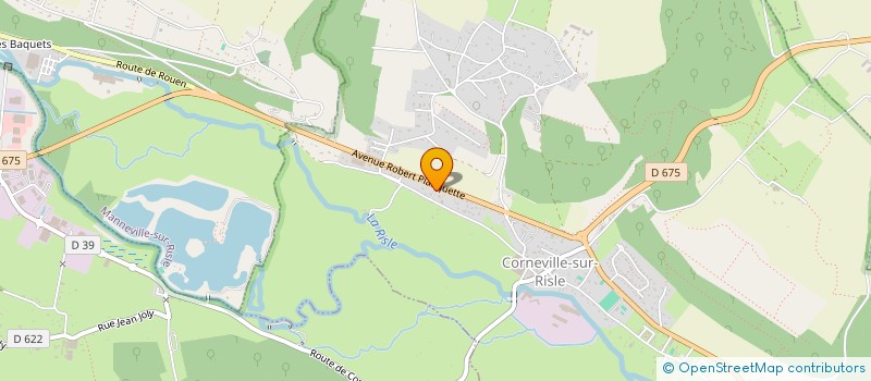 localisation de l'entreprise MADAME MARIE-MADELEINE FERMENT  CORNEVILLE-SUR-RISLE