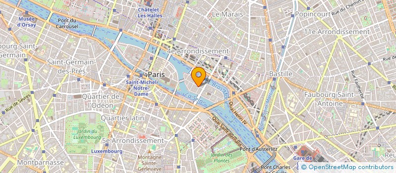 localisation de l'entreprise MADAME MARIE-MADELEINE GIMET  PARIS