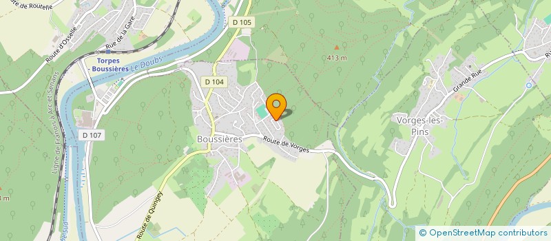 localisation de l'entreprise MADAME MARIE MADELEINE LAMBERT  BONNAY