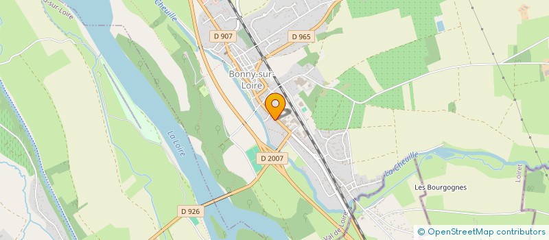 localisation de l'entreprise MADAME MARIE-MADELEINE LECHAUVE à BONNY-SUR-LOIRE