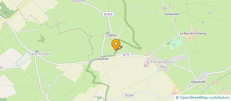 localisation de l'entreprise MADAME MARIE-MADELEINE LEMIERE  OZEVILLE