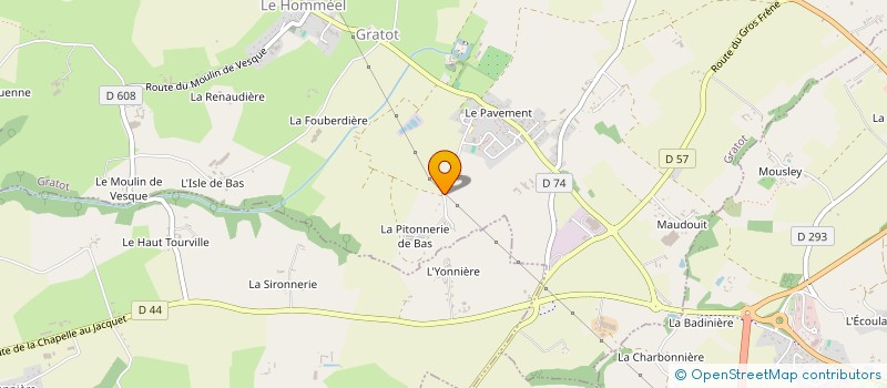 localisation de l'entreprise MADAME MARIE MADELEINE LEQUEURRE  SAINT-SAUVEUR-VILLAGES