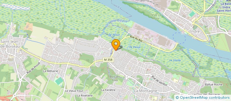 localisation de l'entreprise MADAME MARIE-MADELEINE MOISON  LA MONTAGNE