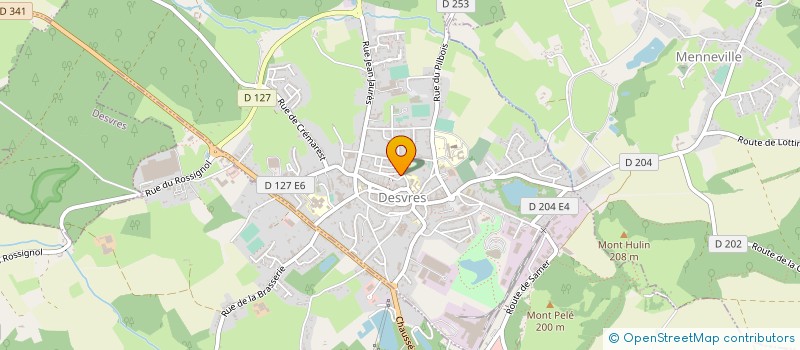 localisation de l'entreprise MADAME MARIE-MADELEINE NOEL  BRUNEMBERT