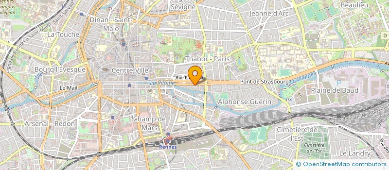 localisation de l'entreprise MADAME MARIE  MADELEINE PERROT  RENNES