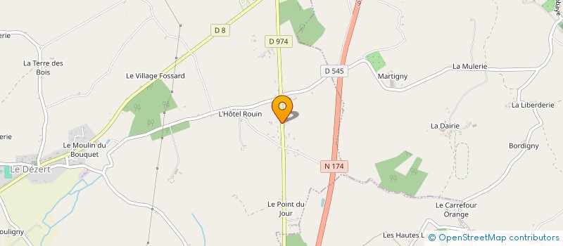 localisation de l'entreprise MADAME MARIE-MADELEINE PIGNOLET  LE DEZERT