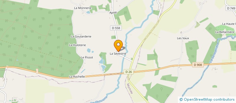 localisation de l'entreprise MADAME MARIE-MADELEINE RAGAINE à LE CERCUEIL