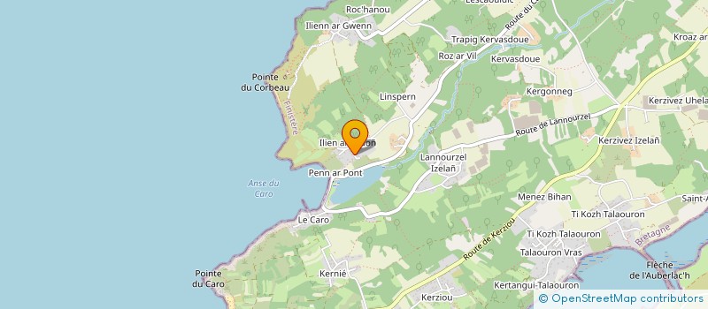 localisation de l'entreprise MADAME MARIE MADELEINE RICHARD  PLOUGASTEL-DAOULAS