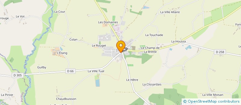 localisation de l'entreprise MADAME MARIE-MADELEINE SAULAIS  ILLIFAUT