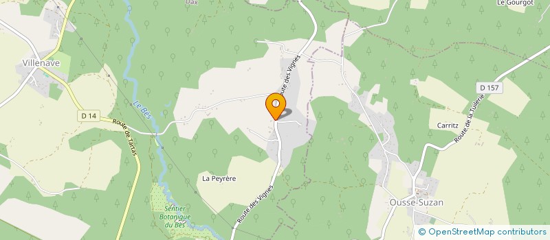 localisation de l'entreprise MADAME MARIE MADELEINE SENTUC  VILLENAVE