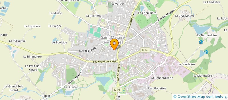 localisation de l'entreprise MADAME MARIE-MADELEINE VALIN à SEVREMOINE