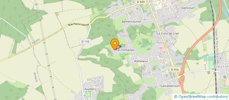 localisation de l'entreprise MADAME MARIE MADELENAT  BREUIL-LE-VERT