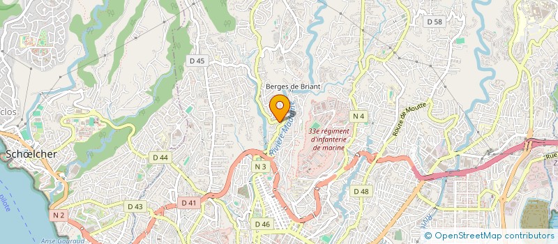 localisation de l'entreprise MADAME MARIE MADELINE ABELARD  FORT-DE-FRANCE