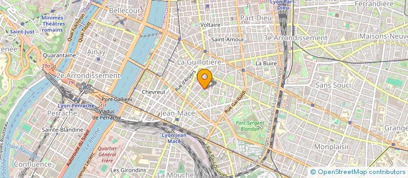 localisation de l'entreprise MADAME MARIE MAESTRE à LYON