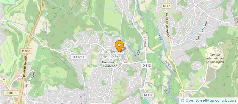 localisation de l'entreprise MADAME MARIE-MAGDELEINE FAUCHOT  SAINT-CLEMENT-DE-RIVIERE