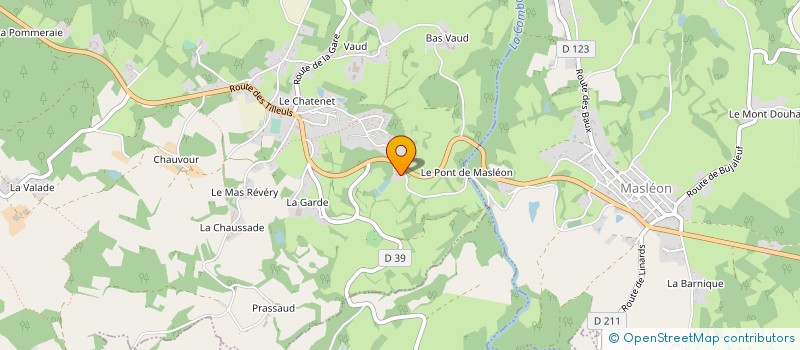 localisation de l'entreprise MADAME MARIE MAGDZIAK à SAINT-DENIS-DES-MURS