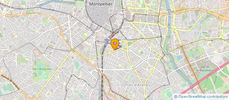 localisation de l'entreprise MADAME MARIE MAIGNE à MONTPELLIER