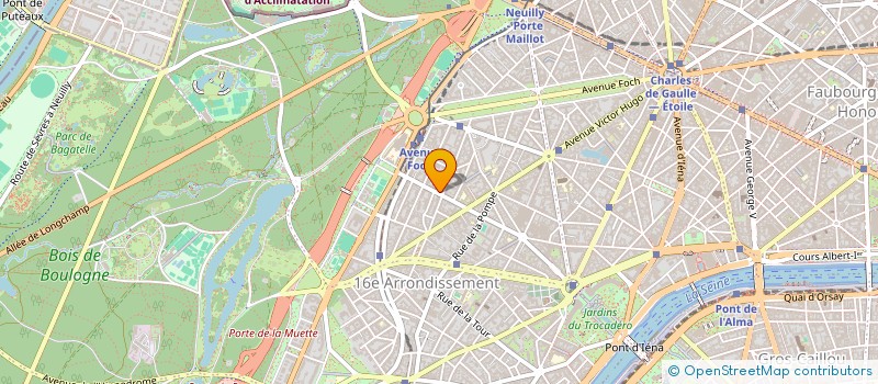 localisation de l'entreprise MADAME MARIE MAILLARD  PARIS