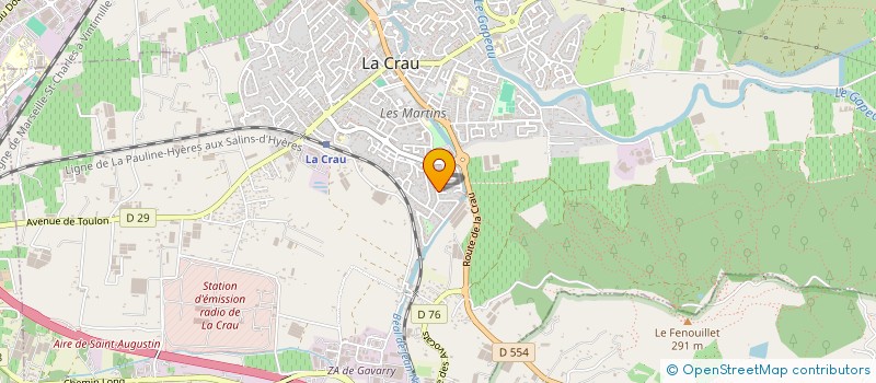 localisation de l'entreprise MADAME MARIE MAILLARD  CARNOULES