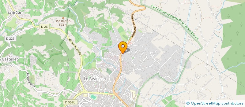 localisation de l'entreprise MADAME MARIE MAILLET  TOULON