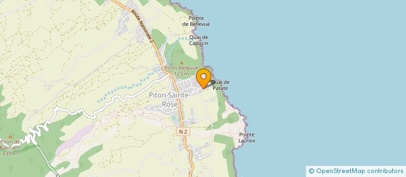 localisation de l'entreprise MADAME MARIE MAILLOT  SAINTE-ROSE