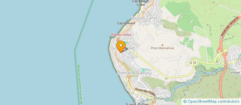 localisation de l'entreprise MADAME MARIE MAILLOT  SAINT-LEU