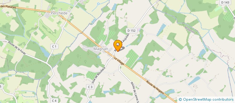 localisation de l'entreprise MADAME MARIE MAISONNAVE  URGOSSE