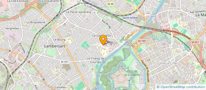 localisation de l'entreprise MADAME MARIE MALANDAIN à LAMBERSART
