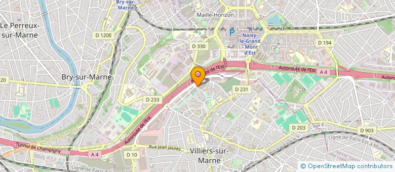 localisation de l'entreprise MADAME MARIE MALEU DJEUKE à VILLIERS-SUR-MARNE