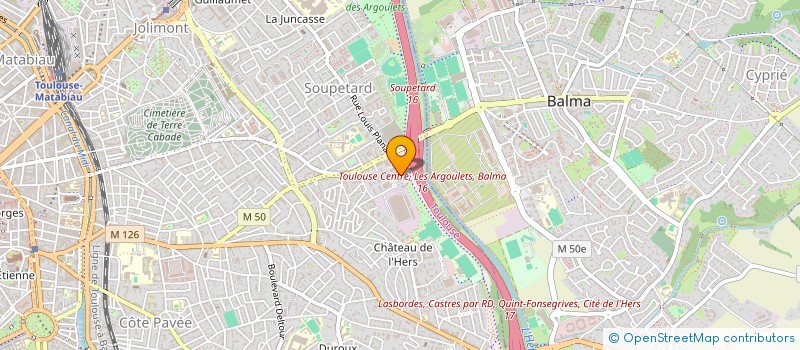 localisation de l'entreprise MADAME MARIE MALLARONI à TOULOUSE