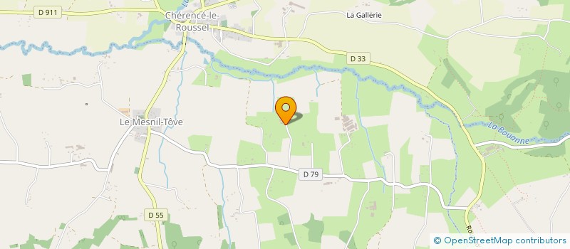 localisation de l'entreprise MADAME MARIE MALLE  JUVIGNY LES VALLEES