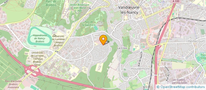 localisation de l'entreprise MADAME MARIE MALONGA  VANDOEUVRE-LES-NANCY