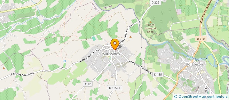 localisation de l'entreprise MADAME MARIE MANCHON  SAUSSINES