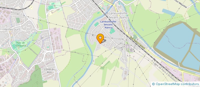 localisation de l'entreprise MADAME MARIE MANGEON  LANEUVEVILLE-DEVANT-NANCY