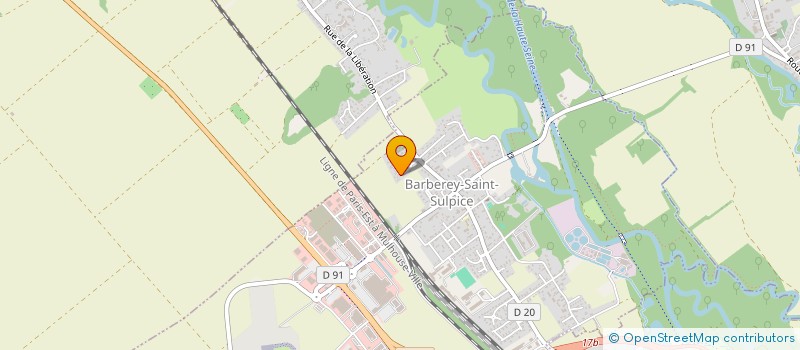 localisation de l'entreprise MADAME MARIE MANGO  BARBEREY-SAINT-SULPICE