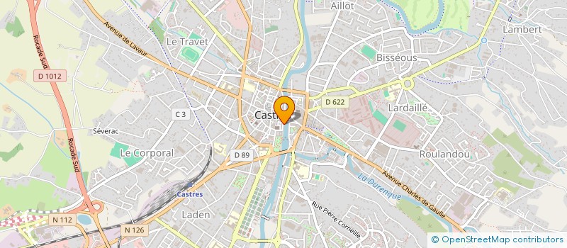 localisation de l'entreprise MADAME MARIE MANICCI à CASTRES