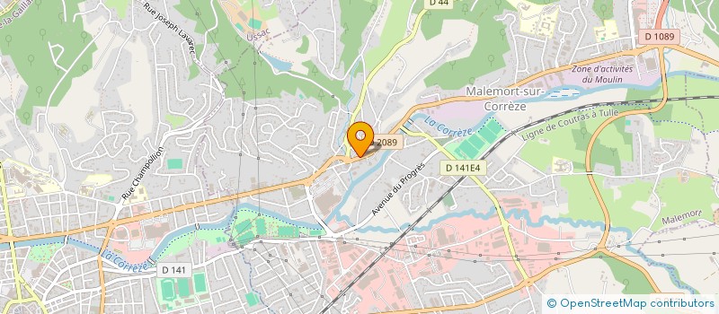 localisation de l'entreprise MADAME MARIE MANIERES MEZON  MALEMORT