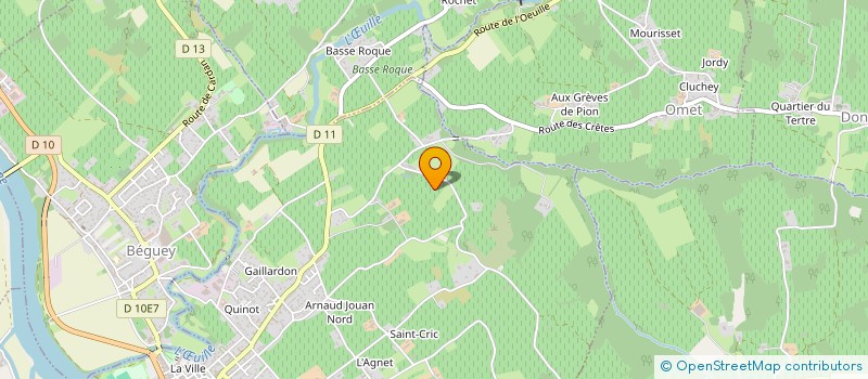 localisation de l'entreprise MADAME MARIE MANTEROLA  BEGUEY