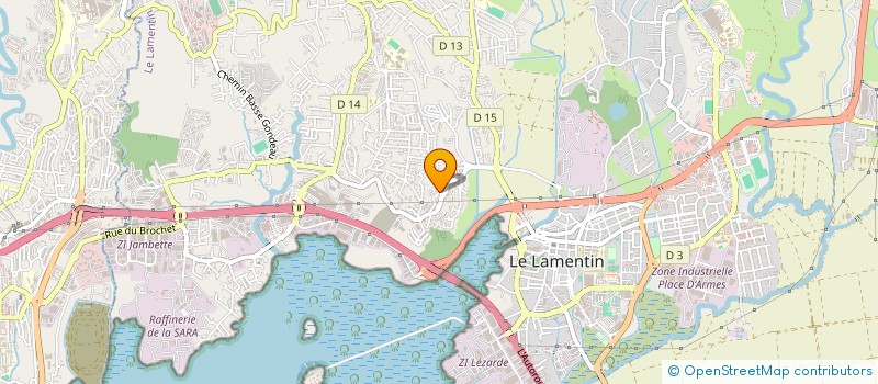 localisation de l'entreprise MADAME MARIE MAPOUNO  LE LAMENTIN