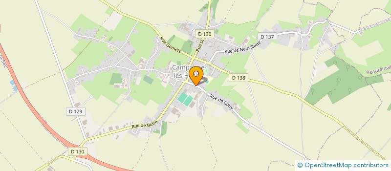 localisation de l'entreprise MADAME MARIE MARAIS  CAMPAGNE-LES-HESDIN