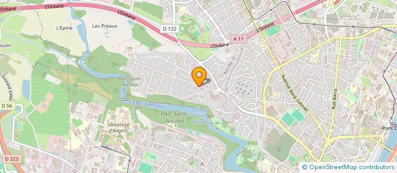 localisation de l'entreprise MADAME MARIE MARC  AVRILLE