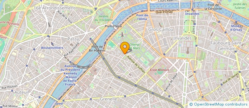 localisation de l'entreprise MADAME MARIE MARCE à PARIS